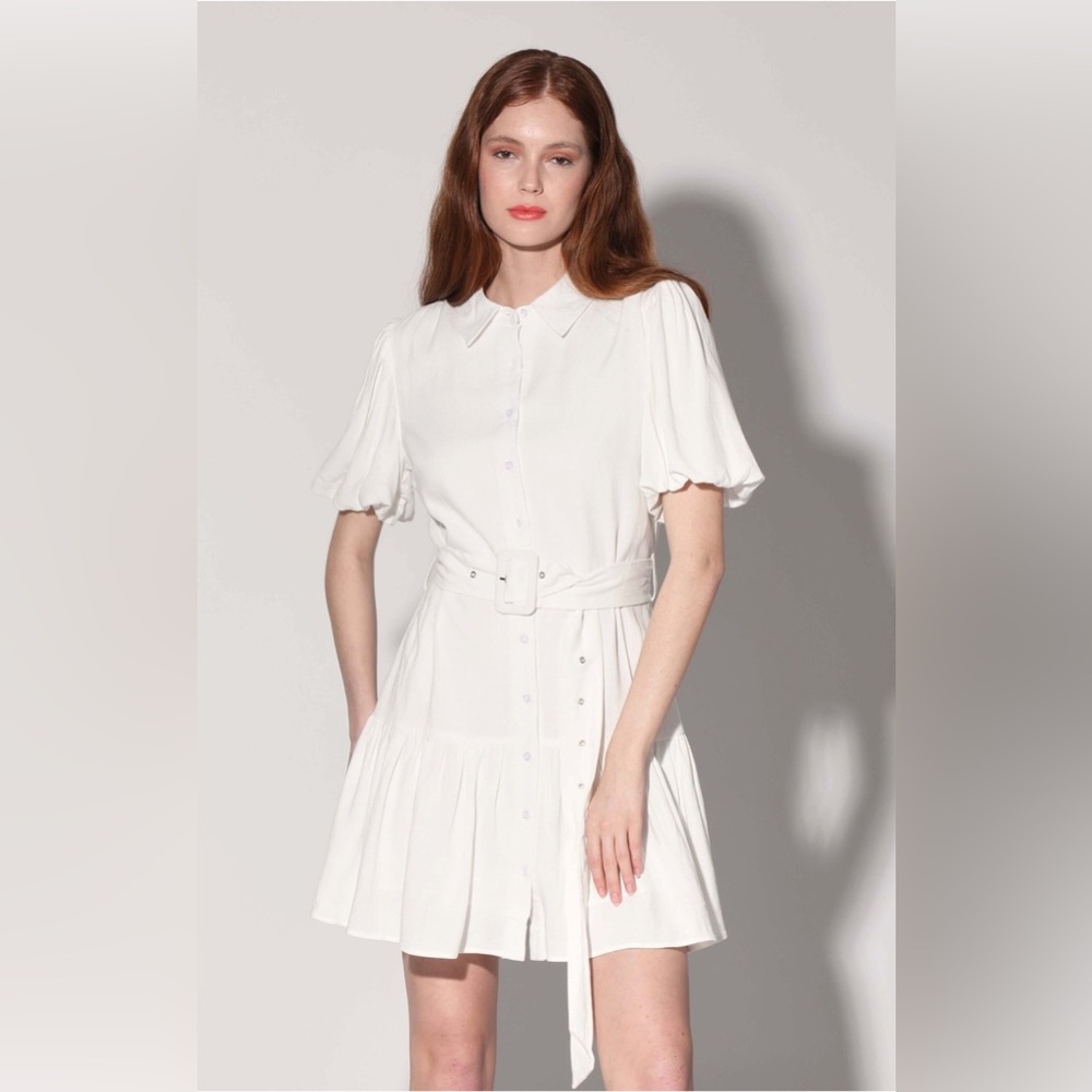 Walter Barker | WB Tyanna Dress, Ivory | Size: M | Color: White/Ivory |